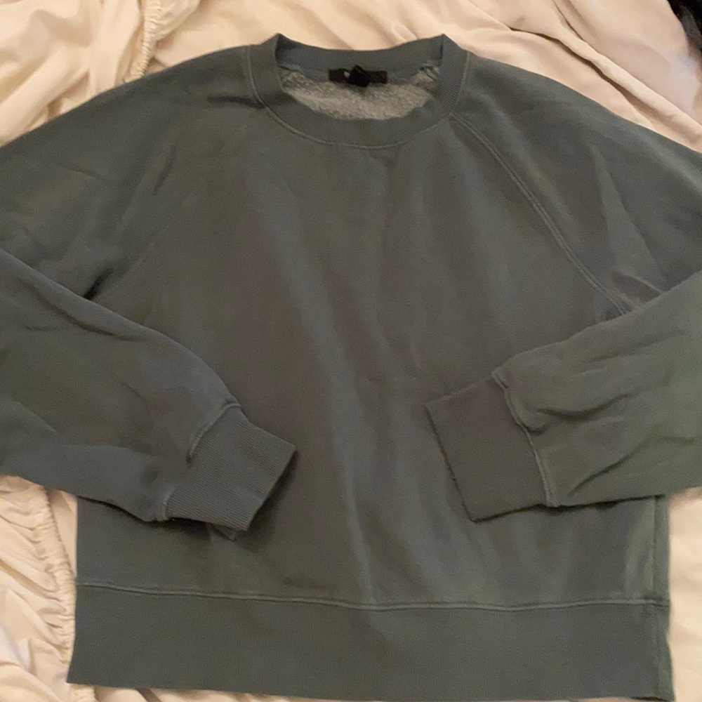 Soft crew neck sweatshirt